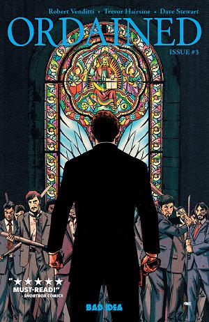 Ordained #3 CVR A JORGE FORNES cover