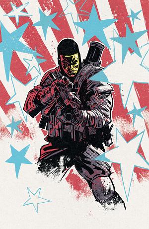Exquisite Corpses Lone Gunman #1 CVR C (OF 5) CVR C MICHAEL WALSH POLYBAGGED WITH COLLECTIBLE CARD cover