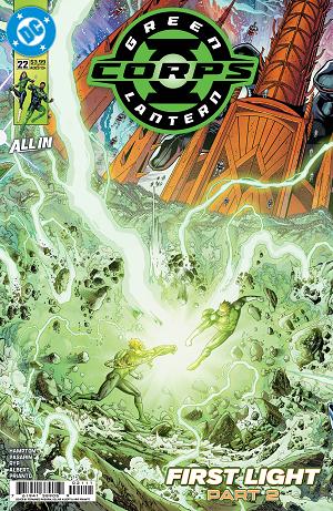 Green Lantern Corps #22 CVR A FERNANDO PASARIN & OCLAIR ALBERT CONNECTING (GREEN LANTERN FIRST LIGHT) cover
