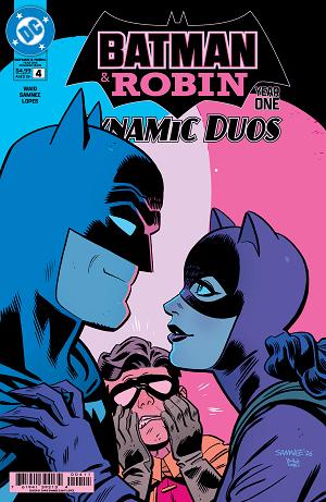 Batman & Robin Year One Dynamic Duos #4 CVR A CHRIS SAMNEE cover