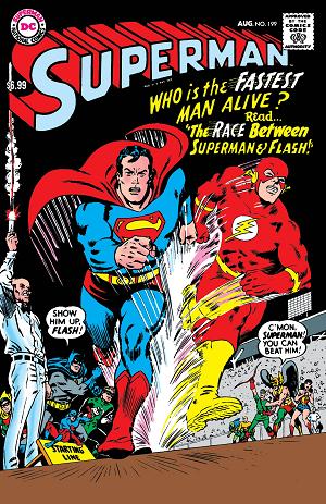 Superman #199 CVR C FACSIMILE EDITION CVR C CARMINE INFANTINO FOIL cover