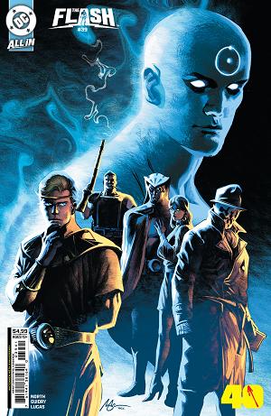 Flash #39 CVR D CVR D RAFAEL ALBUQUERQUE WATCHMEN 40TH ANNIVERSARY CARD STOCK cover