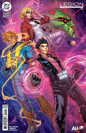 Legion Of Super-Heroes #2 CVR B CVR B JONBOY MEYERS CARD STOCK cover