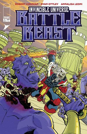 Invincible Universe Battle Beast #1 CVR H 10TH PTG CVR H CULLY HAMNER cover