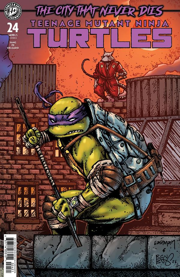 Teenage Mutant Ninja Turtles #24 variant cover by Kevin Eastman