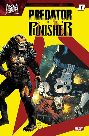 Predator Vs. Punisher #1 COVER B LEINIL YU HOMAGE VARIANT cover
