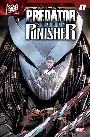 Predator Vs. Punisher #1 COVER F MARTIN COCCOLO FOIL VARIANT cover