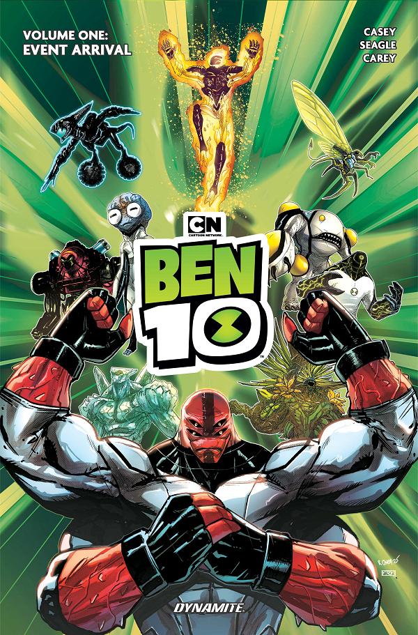 Ben 10 HC Vol 01 Event Arrival cover by Robert Carey