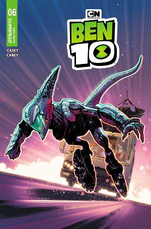 Ben 10 #6 CVR Q CVR Q ROBERT CAREY FOIL cover