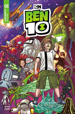Ben 10 #6 CVR P CVR P CORMAC HUGHES TRADE DRESS cover