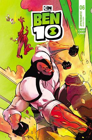 Ben 10 #6 CVR U CVR U INC 1:10 SEBASTIAN PIRIZ FOIL cover