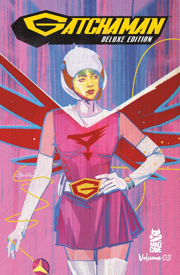 Gatchaman Deluxe Ed HC Vol 03 cover by Tommy Lee Edwards