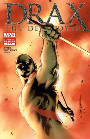 Drax The Destroyer #3 cover