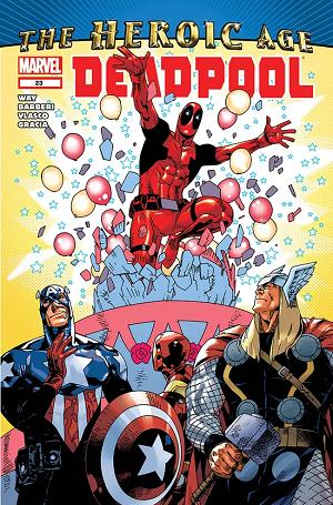Deadpool #23 cover
