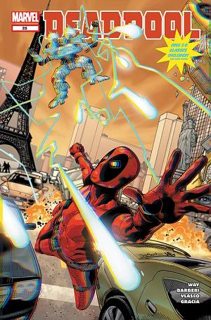 Deadpool #25  cover