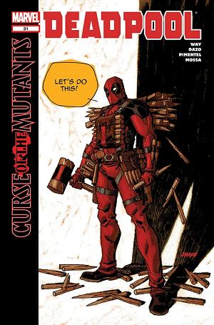 Deadpool #31 cover