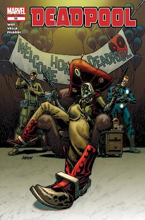 Deadpool #36  cover