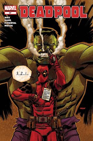 Deadpool #37 cover