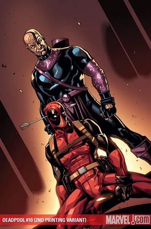 Deadpool #10 2nd Printing Variant - Paco Medina Cover cover