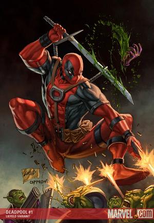 Deadpool #1 Variant Edition - Rob Liefeld Cover cover