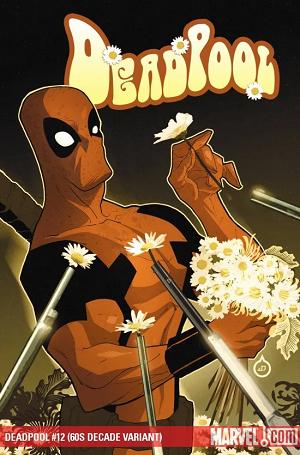 Deadpool #12 1960s Variant - '60s Decade' - Juan Doe Cover cover