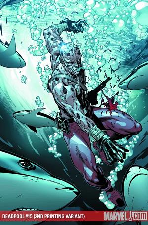 Deadpool #15 2nd Printing Variant - Paco Medina Cover cover