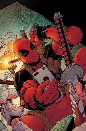 Deadpool #50 NICK BRADSHAW Variant cover