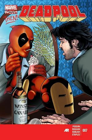 Deadpool #7  cover
