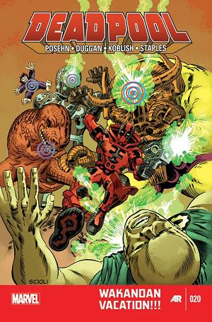 Deadpool #20 cover