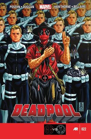 Deadpool #22 cover