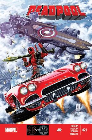 Deadpool #21  cover