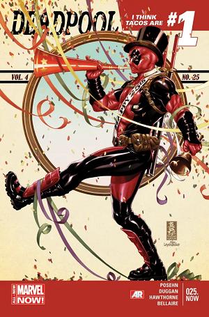 Deadpool #25  cover