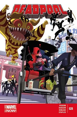 Deadpool #28  cover