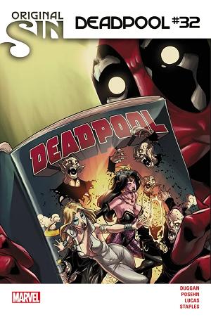 Deadpool #32 cover