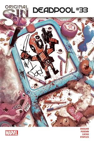 Deadpool #33 cover