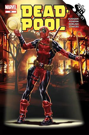 Deadpool #34 cover