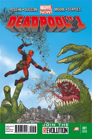 Deadpool #1 3rd Printing Variant cover