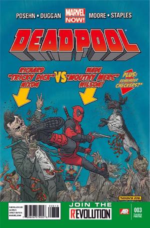 Deadpool #3 3rd Printing Variant cover
