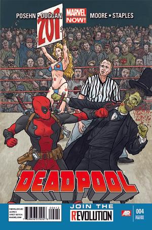 Deadpool #4 2nd Printing Variant cover