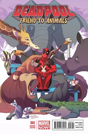 Deadpool #2 Gurihiru Variant cover