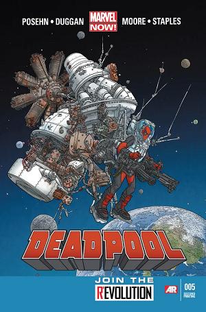 Deadpool #5 2nd Printing Variant cover