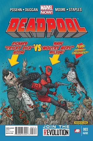 Deadpool #3 2nd Printing Variant cover