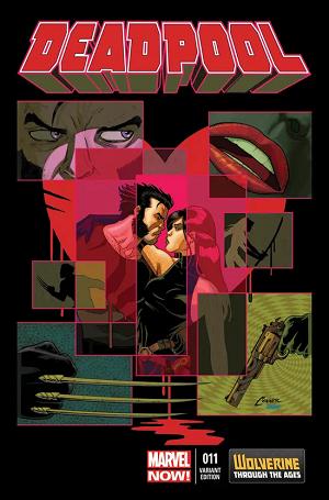 Deadpool #11 Connor Wolverine Costume Variant cover