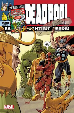 Deadpool #45 Avengers Variant cover