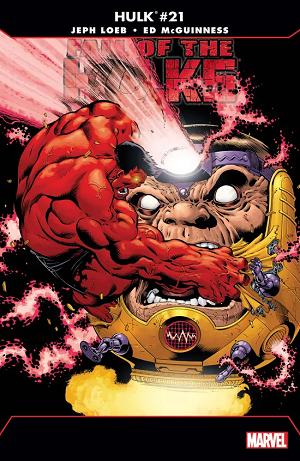 Hulk #21 cover