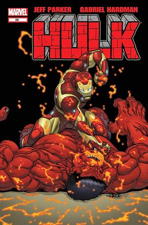 Hulk #25  cover