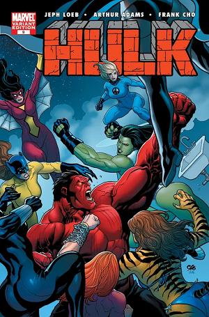 Hulk #9 Frank Cho Variant cover