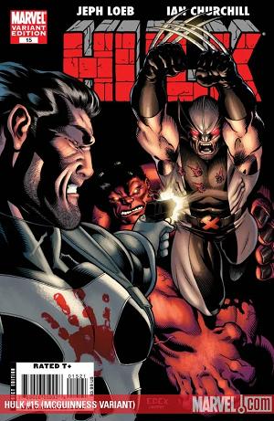 Hulk #15 MCGUINNESS VARIANT cover