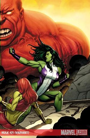 Hulk #21 Frank Cho Variant [1:25] cover