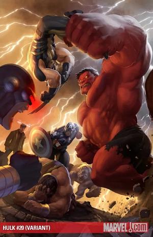 Hulk #20 Marko Djurdjević Connecting Variant [1:25] cover